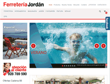 Tablet Screenshot of ferreteriajordan.com